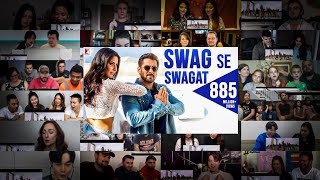 Swag Se Swagat Video Song Mega Mashup Reactions  Salman Khan Katrina Kaif  DheerajReaction [upl. by Sammons797]