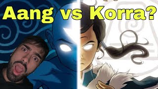 Aang vs Korra Full Breakdown on the Strongest Avatar [upl. by Navets249]