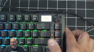 Redragon Keyboard K708RGB PRO FLEKACT [upl. by Repmek]