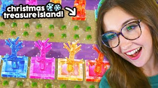 🎄 christmas treasure islands in animal crossing new horizons  streamed 111524 [upl. by Annij]