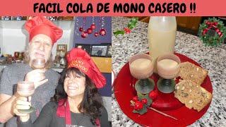 COLA DE MONO CASERO FACIL Y DELICIOSOMEJORADO [upl. by Ahsirtal57]