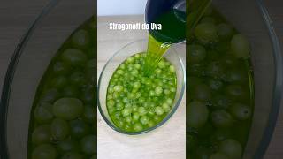 Strogonoff de uva sobremesa receitas viralvideo shortsviral [upl. by Ikkin]