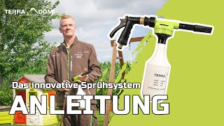 TERRASYSTEM Anleitung  das innovative Sprühsystem für den Garten [upl. by Redwine]