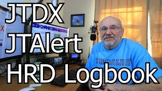 JTDX FT8 JTAlert HRD Logbook [upl. by Vesta]