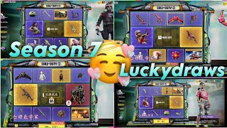 Season 7 Mythic Ghost and all Lucky draws leaks  Codm Season 7 leaks 2024 [upl. by Watts613]