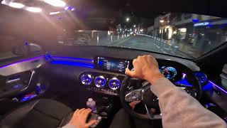 MERCEDES A250 E POV DRIVE [upl. by Ahsenav]