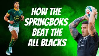 Ultimate Analysis amp Review Springboks Defeating the All Blacks [upl. by Akirret482]