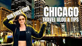 3 DAYS IN CHICAGO Travel Vlog amp Tips [upl. by Aikemot]