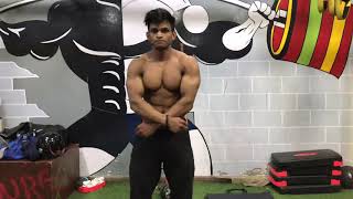 MR INDIA Bodybuilding Posing [upl. by Yecaj]