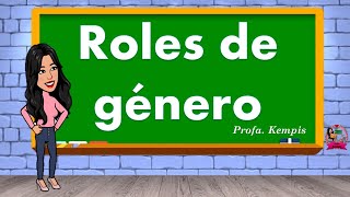 Roles de género [upl. by Joan]