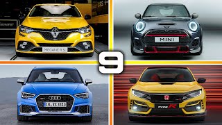 TOP 9 FASTEST HOT HATCHBACKS IN THE WORLD 2021 [upl. by Yart]