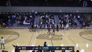 Unity Chr vs Schoolcraft  Boys Varsity Basketball [upl. by Yzzo]