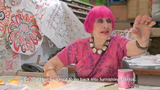 Step inside Zandra Rhodes world of pattern and colour [upl. by Solly]