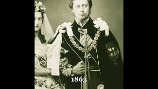 Weddings of British monarchs through the decades part 2 britishroyalfamily history [upl. by Ahsena772]