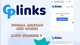 Tutorial Melewati Link GPLINKS Terbaru 2023 [upl. by Iramat]