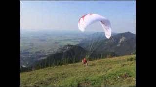 Jochberg Gleitschirmfliegen Soaren und Paragliden in Kochel [upl. by Ssegrub]