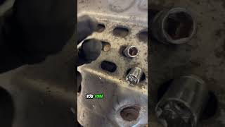 Mechanic tip to removing stripped bolts [upl. by Ahtabat]