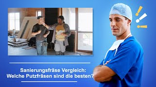 🚑 Sanierungsfräse Vergleich – Welche Putzfräsen sind die besten [upl. by Nicolina945]