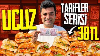 UCUZ TARİFLER SERİSİ EKMEK ARASI 38 TL [upl. by Anikram]