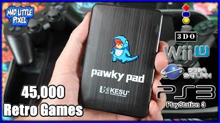 The Easy Way To Get amp Play Thousands Of Retro Games Pawky Pad 1TB Drive [upl. by Margarita]