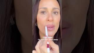 Lip liner over 40 makeuptips makeuptutorial beautyover40 lipliner [upl. by Tshombe356]