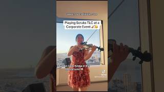 tlc scrubs electricviolin violincover bayarea sanfrancisco electricviolinist violin ytmusic [upl. by Nnylyaj]