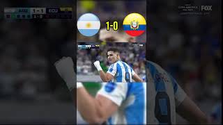 Argentina vs Ecuador Quarter Final Copa America 2024 [upl. by Nashoma]