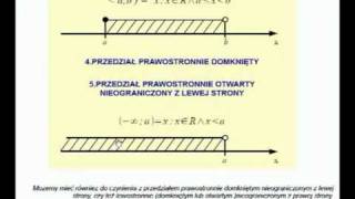 Matura matematyka 14 Przedziały i Zbiory  zadania [upl. by Mohsen]