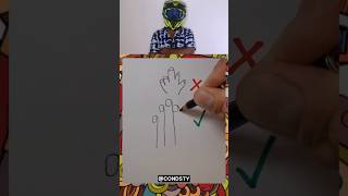 Drawing A Hand😍😍 shortsfeed shorts trending ytshorts [upl. by Eeliak]