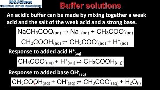 183 Buffer solutions HL [upl. by Jilli]