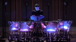 Heros Journey 2014  Timpani Solo with Electronics [upl. by Rhyner866]