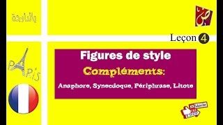 FDS Anaphore périphrase Litote  Figures de style 4  الأولى بكالوريا [upl. by Palocz]