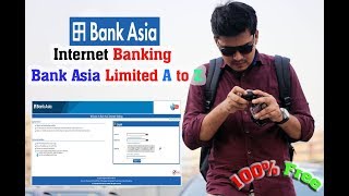 Internet Banking  Bank Asia Limited A to Z [upl. by Estele]