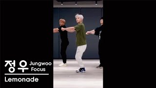 NCT 127 Lemonade Dance Practice Jungwoo Focus [upl. by Sucramal]