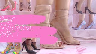 MY SHOE COLLECTION HEELS PART 1  AJIO TRUFFLE COLLECTION SSS CLUB FACTORY theprettygul [upl. by Yelekalb]