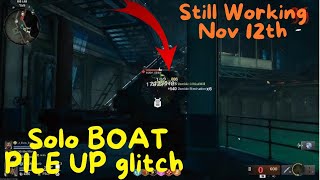 New Bo6 Zombies Glitches Solo Boat Godmode Glitch After Patch  Terminus [upl. by Annis54]