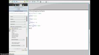 Differentialregning med Nspire [upl. by Atiken]