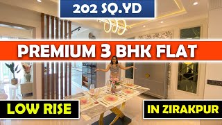 Premium 202 Sq Yd Low Rise 3BHK  SemiFurnished Flat in Zirakpur  Solitaire Greens [upl. by Purpura641]