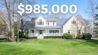 Tour this 985000 Custom Home in Wrentham MA  Moving to Wrentham  MA Real Estate [upl. by Dearr]