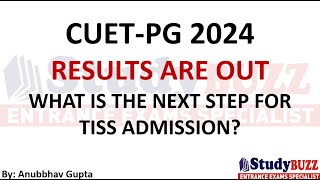 CUET PG Result are Out TISS Admission Process Explained [upl. by Olenta]