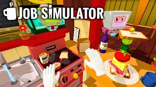 JE DEVIENS CUISINIER  Job Simulator PS VR2  Ps5 [upl. by Otrevogir679]