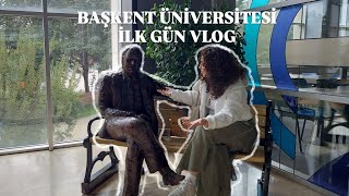 Başkent Üniversitesi İlk Gün VlogHukuk Fakültesi [upl. by Elleoj]