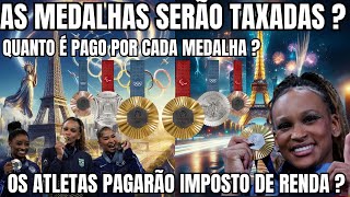 QUANTO VALE AS MEDALHAS DAS OLIMPÍADAS PARIS 2024 [upl. by Ecnarretal]