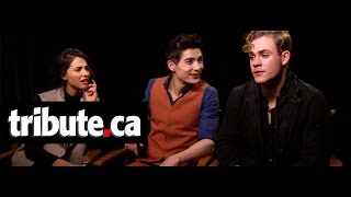 Naomi Scott Ludi Lin amp Dacre Montgomery  Power Rangers Interview [upl. by Neved13]