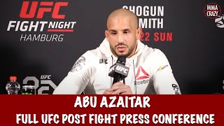 Abu Azaitar UFC Fight Night Hamburg Post Fight Press Conference [upl. by Lunette]