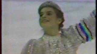 Katarina Witt GDR  1984 Sarajevo Figure Skating Exhibitions [upl. by Klina]