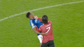 Cavani Vs Yerry Mina grab Incident 🥊 [upl. by Siul]