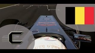 GP de Belgique Course  F1 2012 Saison 1 [upl. by Nauqat222]