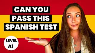 TEST What Level Of Spanish YOU ARE AT  Learn Spanish [upl. by Thorn915]