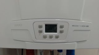 Показываю как прибавить отопление на котле Baxi ECO Home 24F [upl. by Leod]